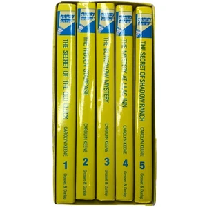 Nancy Drew Series Starter Set Books 1-6 Yellow HC Carolyn Keene 2012 - Picture 1 of 12