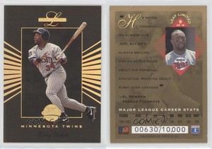 1994 Leaf Limited Gold All-Stars /10000 Kirby Puckett #9 HOF