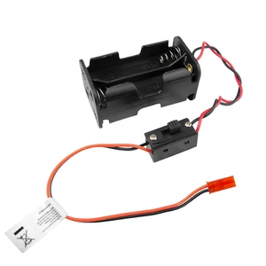 Yuki 600074A Batteria Box per 4x Aa Jst Bec Spina con Interruttore Nuovo IN Conf - Foto 1 di 1