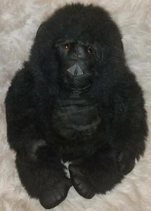 AMERICA WEGO BLACK GORILLA PLUSH STUFFED ANIMAL TOY 23" SITTING 95917 RARE - Picture 1 of 6