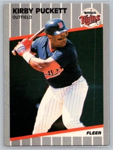 1989 Fleer Kirby Puckett #124 - Picture 1 of 2