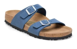 Birkenstock Sydney Vegan Elemental Blue 1026625 Women's - Picture 1 of 3
