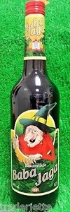 (11,29€/l) BABA JAGA Kräuterlikör 0,7 l mit der Hexe auf dem Etikett Ostprodukt - Bild 1 von 2