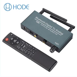 Digital Optical to Analog RCA 3.5mm Bluetooth 5.0 Receiver Audio Converter - Picture 1 of 6
