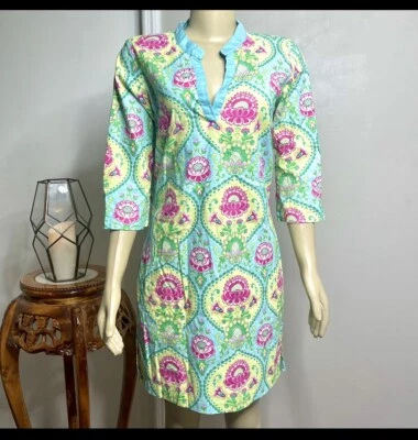 The Cat’s Pijama Floral Colorido Camisa de Noche Vestido Mujer Talla Extra Pequeña XS Foto 1 de 4