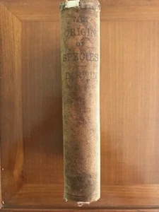 Charles Darwin. On the Origin of Species. [4th Edition with Supplement-1869] - Foto 1 di 4