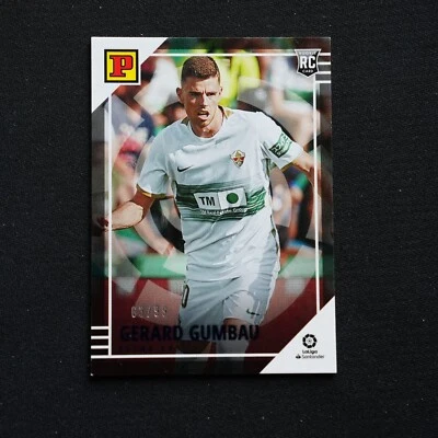 2022-23 Panini Chronicles Base La Liga Panini Blue /99 Gerard Gumbau #34 - Image 1 of 2