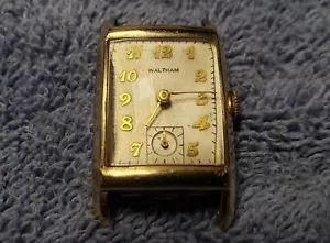 1940s Waltham 750-B 10KGF Watch ***RUNS, NEEDS Service - Picture 1 of 9