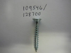 10 IKEA Holzschrauben SILBERFINISH Teil 109546/128700 - Sets kostenlos versenden - Bild 1 von 1