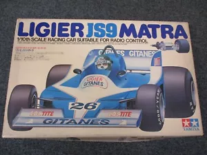 ULTIMA SPEDIZIONE GRATUITA 1978 VINTAGE TAMIYA 1/10 # RA1010 " LIGIER JS9 MATRA " NUOVO CON SCATOLA - Foto 1 di 12