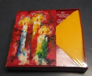 20 CHRISTMAS IMPERIALS CARDS BOX LOT MANHATTAN GREETINGS - Picture 1 of 7