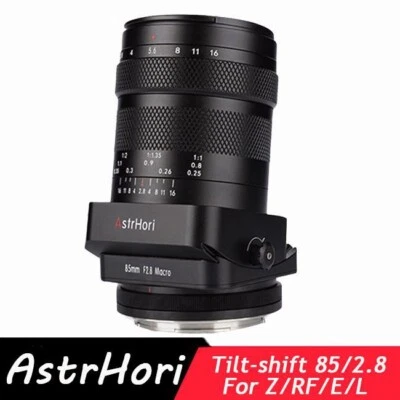 AstrHori  85mm F2.8 Full Frame Tilt-Shift Macro Lens for Sony, Canon, Fuji, L - Image 1 of 4
