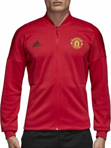 adidas Manchester United Z.N.E. Men's Jacket  Real Red Soccer Football [CW7670] - Picture 1 of 7