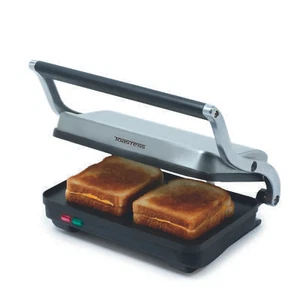 Salton Stainless Steel Electric Sandwich Grill with Floating Hinge - Picture 1 of 5