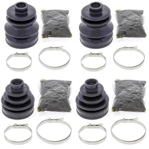 Complete Front Inner & Outer CV Boot Repair Kit for Yamaha 660 RHINO 2006-2007 - Picture 1 of 3
