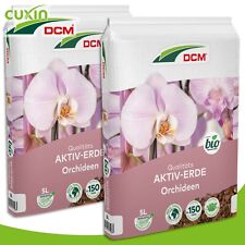 Cuxin Dcm 2 x 5 L Aktiv-Erde Orchidées Bio Terre Végétale Terreau