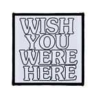 Square Printed Patch - Travis Scott Wish You Were Here Sew On Badge in 3 sizes