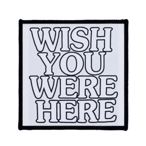 Parche estampado cuadrado - Travis Scott Wish You Were Here cosir insignia en 3 tamaños - Imagen 1 de 1