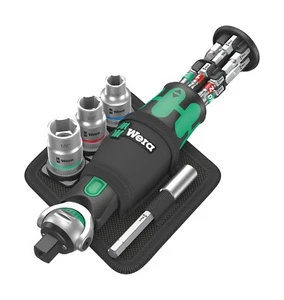 Wera 05004283001 8009 Zyklop Pocket Set Imperial 2, Ratchet Set, 18 Pieces, B... - Picture 1 of 12