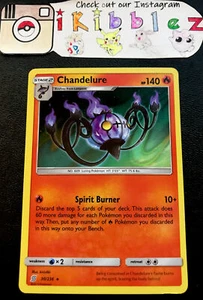 Pokémon Karte CHANDELURE 30/236 NM Holo Rare Purple Flames Art Unified Minds! - Bild 1 von 4