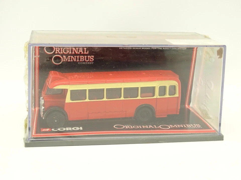 CORGI 1/76 - Autobus Car Bristol L / Ecw Lavorazione Del Terreno Red - Crema - Immagine 1 di 1