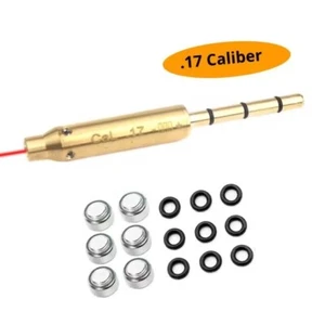 Cal .17 Laser Bore Sight .17HMR Laser Boresighter 17WSM Laser Collimator - Picture 1 of 5