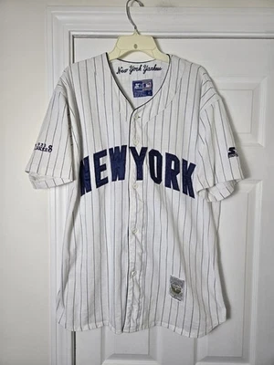 Camiseta vintage de los Yankees de Nueva York Cooperstown 1923 a rayas para hombre XL Foto 1 de 4