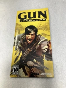 GUN Showdown (PSP) Instruction Manual ONLY – Authentic – Clean – Fast Ship - Picture 1 of 13