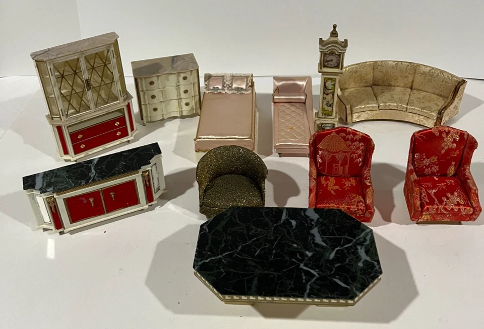 Идеальный миниатюрный кукольный домик мебель маленькая принцесса фантазия 11 шт лот - Изображение 1 из 3