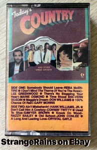 Today's Country - Cassette Tape 1986 K-Tel // PLAY TESTED - SOUNDS GREAT! - Picture 1 of 6