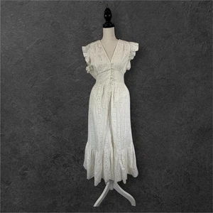 NWT Cleobella Brielle MIDI Dress Ivory - Picture 1 of 6