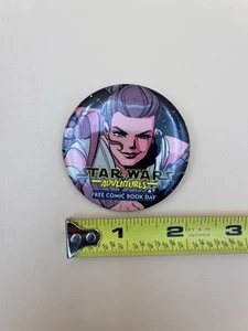 Comic Book Day Star Wars Adventures Werbe Button - Bild 1 von 2