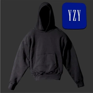 YZY X GAP Yeezy Kanye West Perfect Hoodie In Black Double Layer Unisex Size XS - Picture 1 of 6