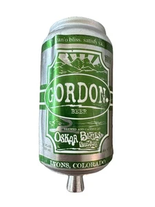 Oskar Blues Brewery Gordon Ale Gordon Beer Can Tap Handle Mancave - Picture 1 of 6