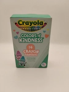 Crayola Crayon Sterile Bandages | Colors of Kindness | 1 Size | Kids Bandaids - Picture 1 of 3