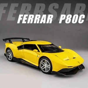 1/32 P80C Aleación Coche de Carreras Modelo Diecast Metal Juguete Deportes Sonido y Luz Regalo - Imagen 1 de 25