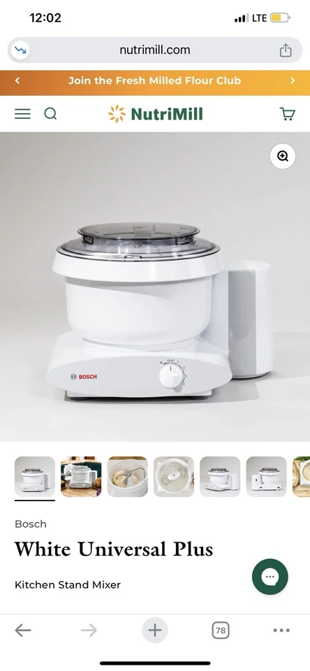 Mixer universal Bosch - Imagem 1 de 1