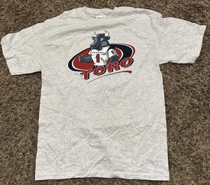 Vintage Houston Texans NFL Football Team Toro Maskottchen T-Shirt grau Herren Gr. Medium - Bild 1 von 6