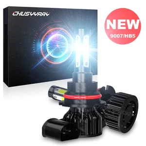 For Nissan Frontier 1998-2000 6000K 2PC 9004 LED Headlight High/Low Beam Bulbs - Bild 1 von 9