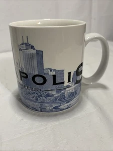 STARBUCKS Minneapolis MUG 2002 SKYLINE SERIES BARISTA 16oz COFFEE CUP - Picture 1 of 6