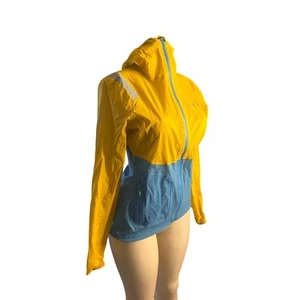 Damen S La Sportiva Hagel wasserdichte Jacke Kapuze Regen Windbreaker Mantel - Bild 1 von 6