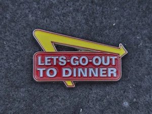 Dinner and a Movie - In-N-Out Burger - Enamel Phish Pin - Picture 1 of 2