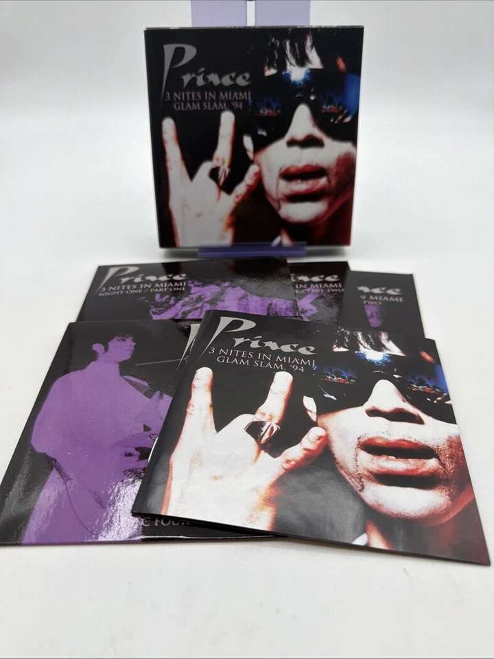 Prince - 3 Nites In Miami Glam Slam 94 4 CD Box Set — 第 1/2 张图片