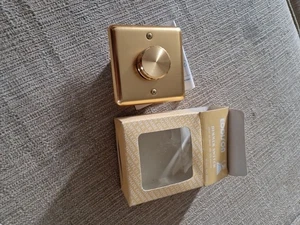 Dimmer Eddison ED333 Brass 500W - rotate to switch on and dim new  - Picture 1 of 3