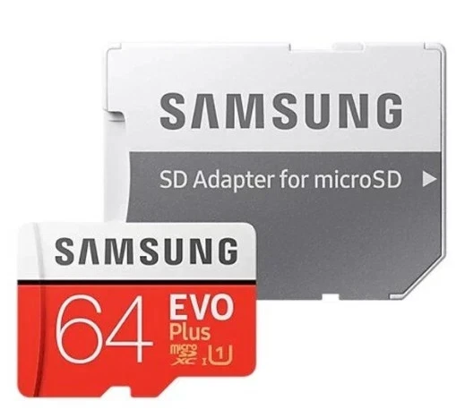 Samsung Evo Plus 64GB microSD SDXC Class 10 U3 memory card - Image 1 of 1