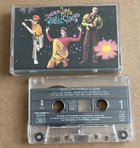DEEE-LITE World Clique (1990) 12 Track Cassette Album inc Groove Is In The Heart - Picture 1 of 3
