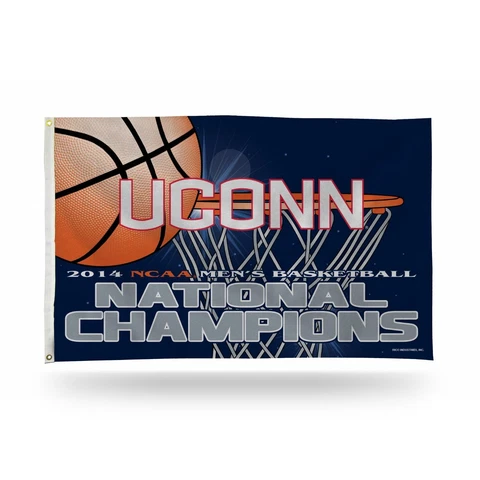 UCONN Connecticut Huskies National Champions 3x5 Indoor/Outdoor Banner Flag Cover