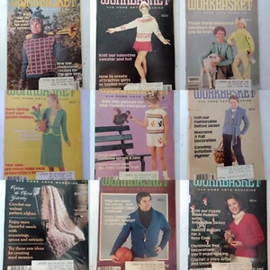 1980 9 Issues of The Workbasket Home & Needlecraft Booklets - Picture 1 of 13