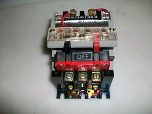 ARROW HART AH-30-131-U-20 WITH AHK-351 SIZE 1 3 PH 30 A 220/440 V CONTACTOR 120 - Picture 1 of 6