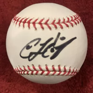 Coco Crisp SIGNED OML Baseball- MLB Autograph 2007 World Series Champ Red Sox - Picture 1 of 6